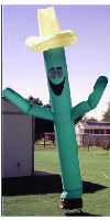 Cactus man dancing balloon