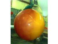 peach shape helium inflatable